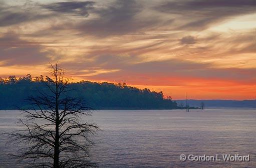 Grenada Lake Dawn_46934-9.jpg - Photographed near Grenada, Mississippi, USA.